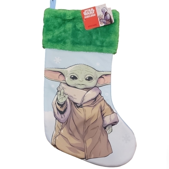 Star Wars Mandalorian Christmas stocking New with tags - Picture 5 of 7